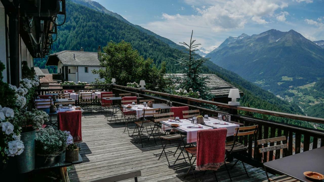 Hotel Le Grand Chalet Favre Saint-Luc Exterior photo